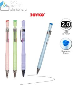 Foto Joyko Mechanical Pencil MP-53 (2.0) Sharpener Pensil Cetek Mekanik merek Joyko