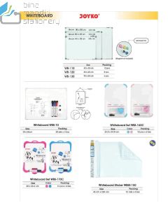 Jual Papan Tulis Mini Set Magnet Joyko Whiteboard Set WBS-10 termurah harga grosir Jakarta