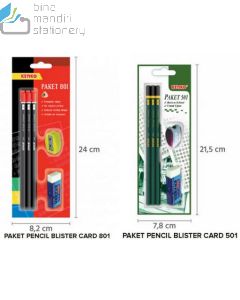 E-Katalog gambar atk  Kenko Paket Pencil Blister Card 801 dalam kategory Paket Ujian
