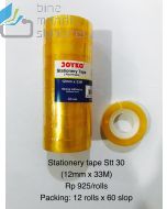 Foto Joyko Stationery Tape STT-30 (12mm x 33M) Selotip Kecil Plastik merek Joyko