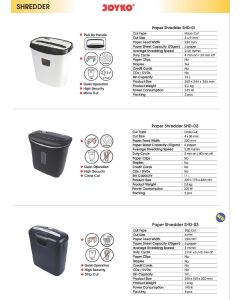 Toko Atk Grosir Bina Mandiri Stationery Jual Mesin Penghancur Kertas - Paper Shredder Joyko