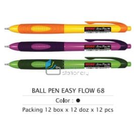 Harga murah Kenko Ballpen Easy Flow 68 Bollpoint Pulpen Pena Tulis