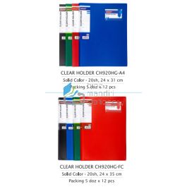 Katalog harga Map Pelindung Berkas Kenko CH920HG A4 Clear Holder